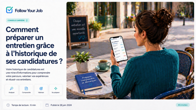 Comment préparer un entretien grâce à l’historique de ses candidatures ?